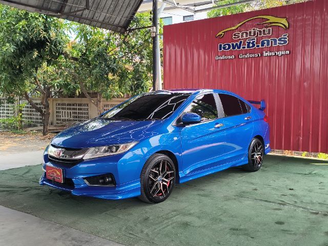 Honda City 2016 1.5 Sv i-VTEC Sedan เบนซิน ไม่ติดแก๊ส เกียร์อัตโนมัติ ฟ้า รูปที่ 2