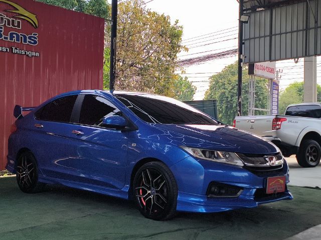 รถ Honda City 1.5 Sv i-VTEC สี ฟ้า