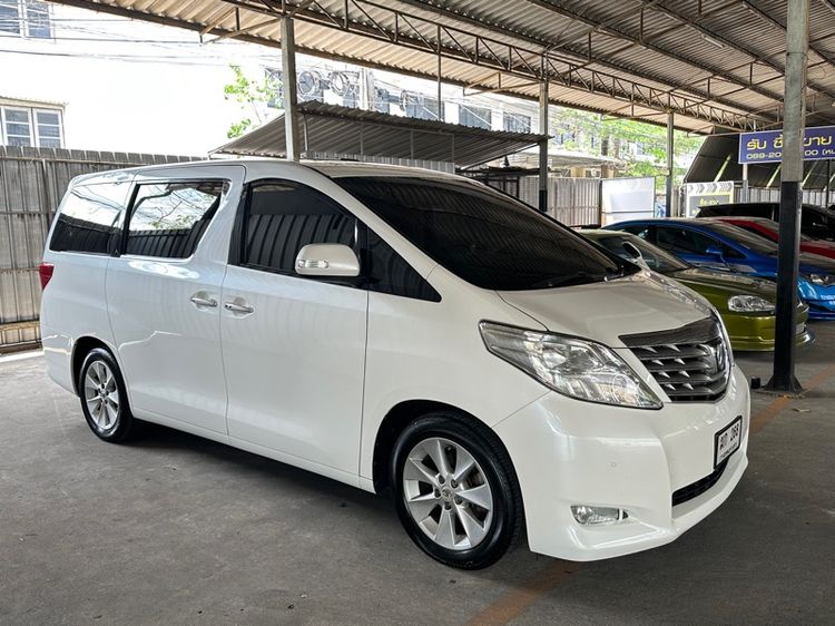 Toyota Alphard 2011 2.4 V Utility-car เบนซิน ไม่ติดแก๊ส เกียร์อัตโนมัติ ขาว รูปที่ 3