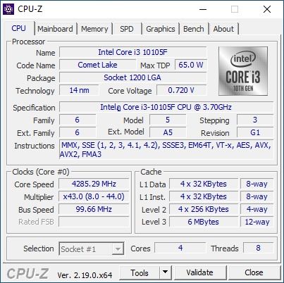 intel core i3 10105f มือสอง มีซิงค์เดิม ไม่มีกล่อง รูปที่ 5