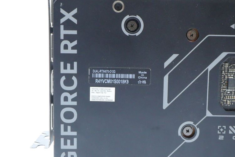 RTX 4070 OC EDITION 12GB GDDR6X ASUS DUAL GEFORCE  รูปที่ 7