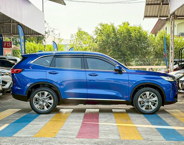 GWM Haval H6 2021 1.5 Hybrid Ultra Utility-car ไฮบริด ไม่ติดแก๊ส เกียร์อัตโนมัติ น้ำเงิน รูปที่ 2