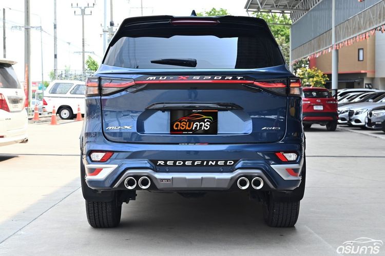 Isuzu MU-X 2023 3.0 Ultimate AT 4WD Utility-car ดีเซล ไม่ติดแก๊ส เกียร์อัตโนมัติ น้ำเงิน รูปที่ 4