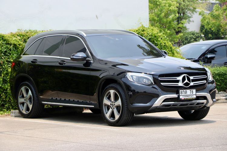 Mercedes-Benz GLC-Class 2018 GLC250d Utility-car ดีเซล ไม่ติดแก๊ส เกียร์อัตโนมัติ ดำ รูปที่ 3