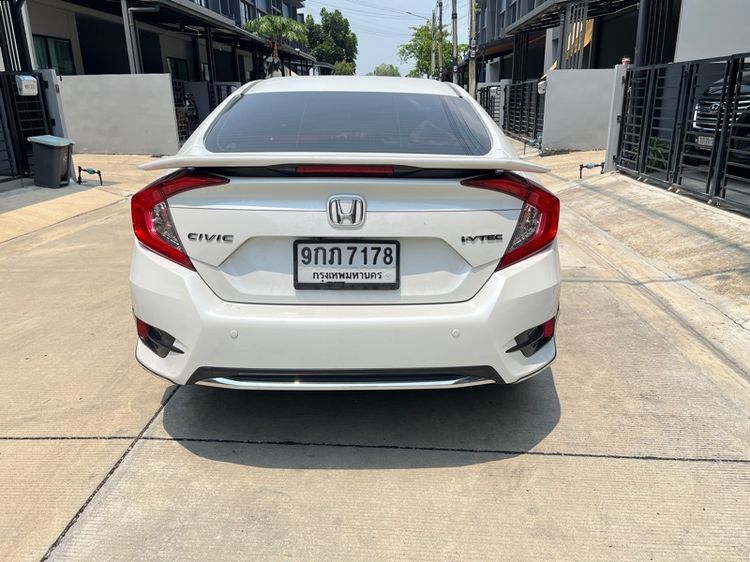 Honda Civic 2020 1.8 EL i-VTEC Sedan เบนซิน ไม่ติดแก๊ส เกียร์อัตโนมัติ ขาว รูปที่ 2