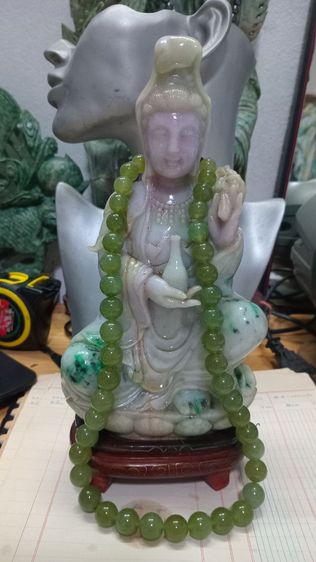 sale natural Burma green glass jadeites type A necklace 