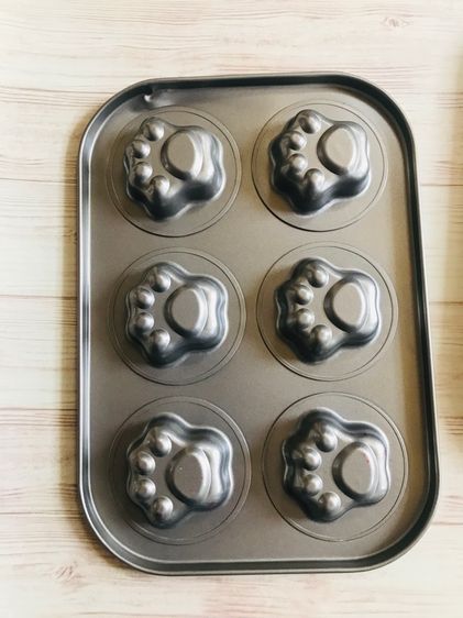 ถาดอบเท้าแมว ตำหนิมือหนึ่ง ขายเหมา 3 ใบ รูปที่ 7