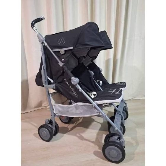 รถเข็นแฝด พับได้ น้ำหนักเบา รูปที่ 6