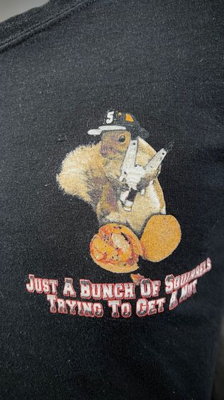 เสื้อยืดลายดับเพลิงมือสอง DUNKIRK VOLUNTEERS รูปที่ 3