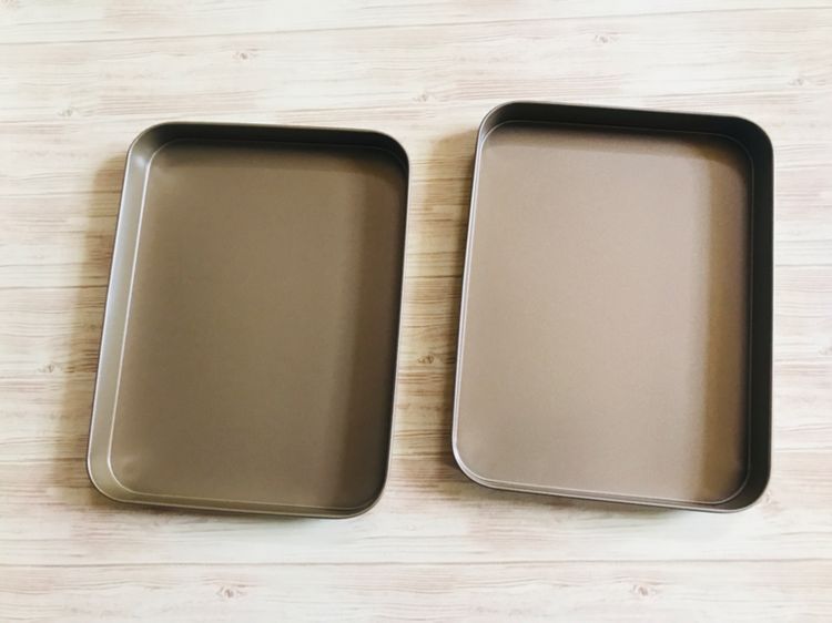 อุปกรณ์เบเกอรี่ ถาดอบขนาดเล็ก สำหรับเตาเล็ก 2ใบ 
