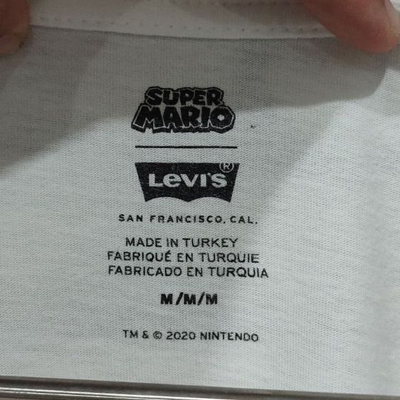 🔥Super Mario X Levi's t-shirt รูปที่ 3