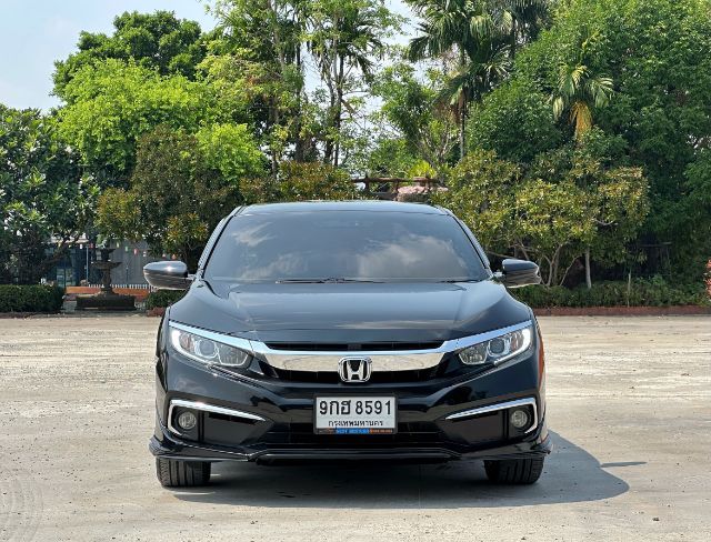 Honda Civic 2020 1.8 EL i-VTEC Sedan เบนซิน ไม่ติดแก๊ส เกียร์อัตโนมัติ ดำ รูปที่ 3