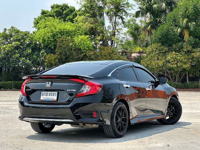 Honda Civic 2020 1.8 EL i-VTEC Sedan เบนซิน ไม่ติดแก๊ส เกียร์อัตโนมัติ ดำ รูปที่ 4