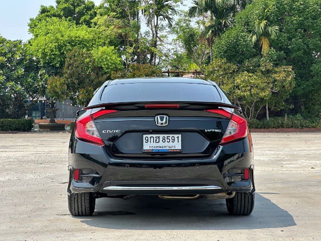 Honda Civic 2020 1.8 EL i-VTEC Sedan เบนซิน ไม่ติดแก๊ส เกียร์อัตโนมัติ ดำ รูปที่ 2
