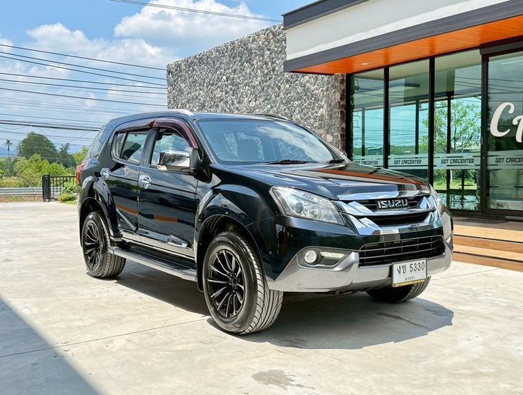 Isuzu MU-X 2015 3.0 4WD Utility-car ดีเซล ไม่ติดแก๊ส เกียร์อัตโนมัติ ดำ รูปที่ 3