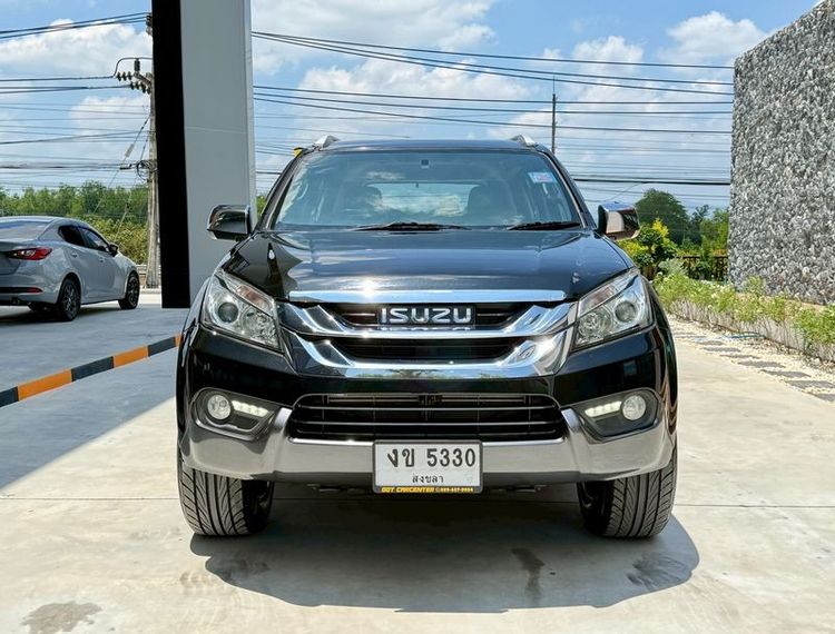 Isuzu MU-X 2015 3.0 4WD Utility-car ดีเซล ไม่ติดแก๊ส เกียร์อัตโนมัติ ดำ รูปที่ 2
