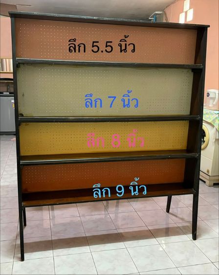 ตู้ชั้นวางของ 4ชั้น รุ่นเก่าวินเทจ อายุ 60ปีขึ้น รูปที่ 2