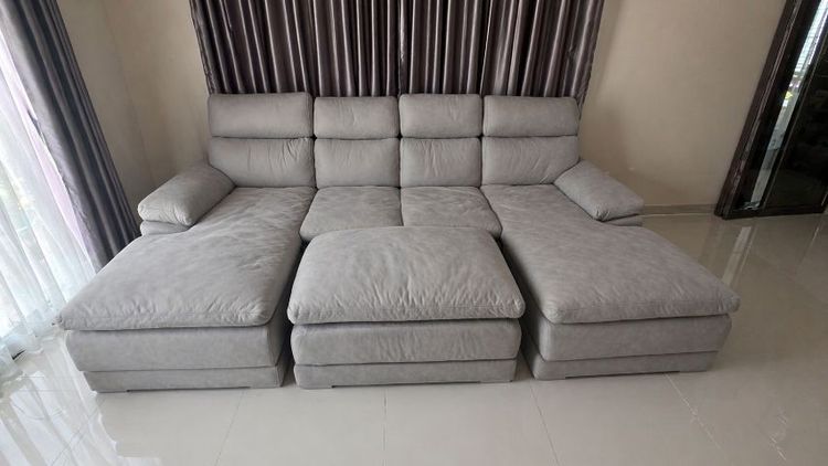 ✨ ประกาศขายโซฟาทรงตัว U สุดคุ้ม สภาพดี พร้อมใช้งาน ✨ รูปที่ 2