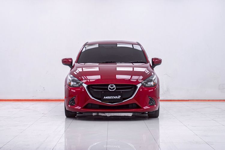 Mazda Mazda 2 2017 1.3 High Plus Sedan เบนซิน ไม่ติดแก๊ส เกียร์อัตโนมัติ แดง รูปที่ 4