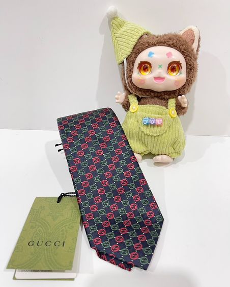 พร้อมส่ง 🔥Sale 4999🔥มือ 1 เนคไท Gucci  รูปที่ 7