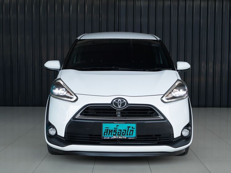 Toyota Sienta 2019 1.5 V Utility-car เบนซิน ไม่ติดแก๊ส เกียร์อัตโนมัติ ขาว รูปที่ 2