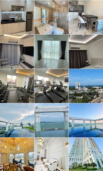 ขายห้องใหม่ ไม่ปล่อยเช่า Room for Sale ราคา 2,990000 ห้องใหม่ วิวทะเลจอมเทียน โครงการ The Empire Tower ฝั่งทะเลจอมเทียน ห้องชั้น 9 