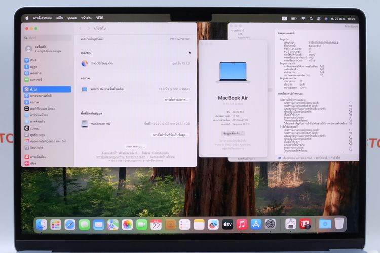 MacBook Air M4 13" 16.256GB  รูปที่ 3