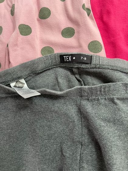 🔥Sale 85🔥 เท่านั้น กางเกงเด็ก แถมๆให้ทั้งกอง รวม 8 ตัว บางตัว ป้ายแบรนด์ TEX Size 7-8 มือ2 สภาพดี รูปที่ 7