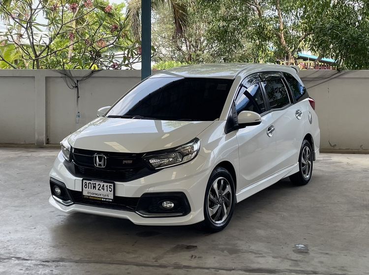 รถ Honda Mobilio 1.5 RS สี ขาว