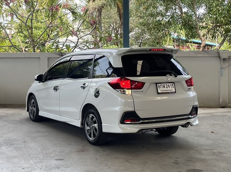 Honda Mobilio 2019 1.5 RS Utility-car เบนซิน ไม่ติดแก๊ส เกียร์อัตโนมัติ ขาว รูปที่ 4