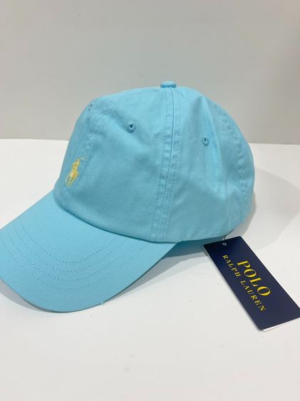 พร้อมส่ง 🔥Sale 1499🔥 หมวก Polo มือ1 Classic Cotton cap สี AquBlue รูปที่ 2