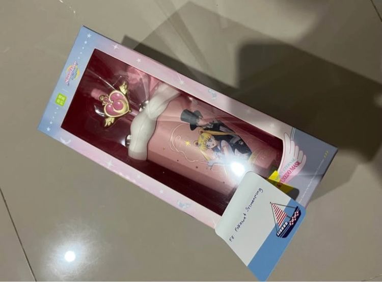 แก้วน้ำเซเลอร์มูน แก้ว Sailor Moon แก้วเก็บความเย็น ของแท้ รูปที่ 7