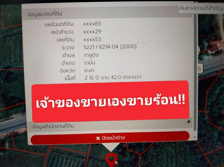 ขายที่ดิน โฉนด รูปที่ 2