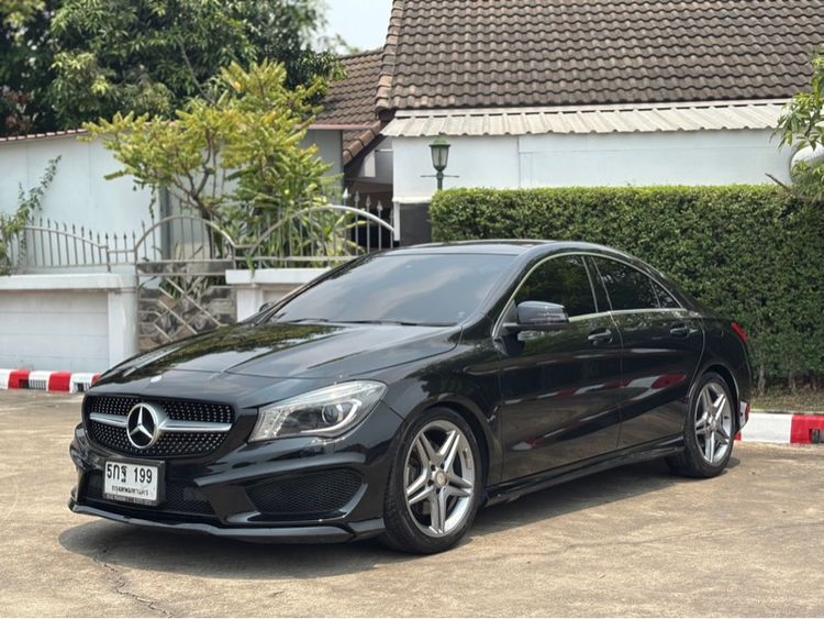 Mercedes-Benz CLA-Class 2017 CLA250 AMG Sedan เบนซิน ไม่ติดแก๊ส เกียร์อัตโนมัติ ดำ รูปที่ 3