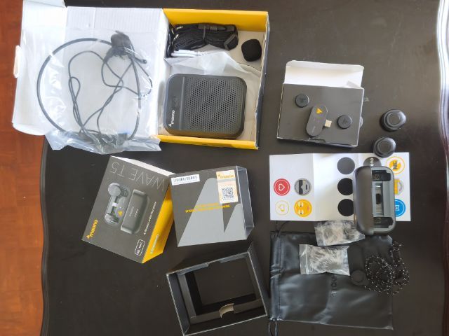 Maono Wave T5 แท้ ครบกล่อง ไมค์พกพาไร้สาย แถมเครื่องขยายเสียง Maono C06 รูปที่ 2