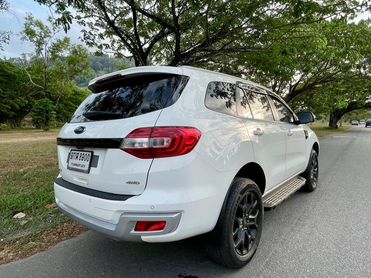 Ford Everest 2020 2.0 Bi-Turbo Titanium+ 4WD Utility-car ดีเซล ไม่ติดแก๊ส เกียร์อัตโนมัติ ขาว รูปที่ 4
