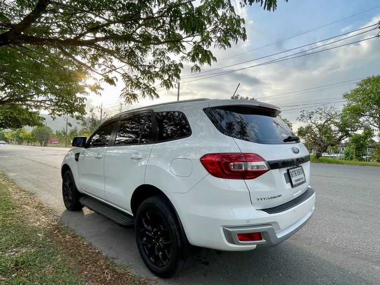 Ford Everest 2020 2.0 Bi-Turbo Titanium+ 4WD Utility-car ดีเซล ไม่ติดแก๊ส เกียร์อัตโนมัติ ขาว รูปที่ 2