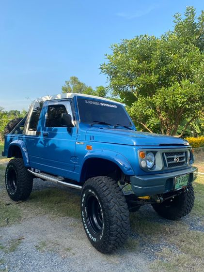 Suzuki Caribian 2005 1.3 4WD Pickup เบนซิน เกียร์ธรรมดา ฟ้า รูปที่ 2