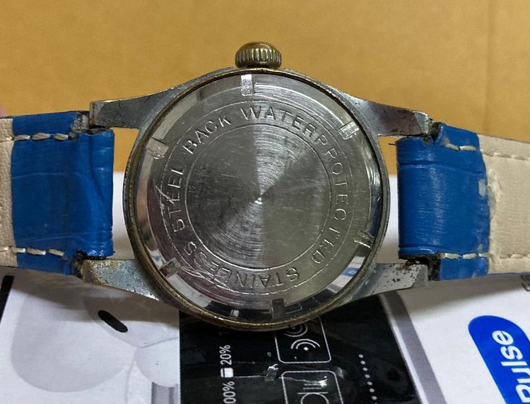 vintage นาฬิกาสวิส ไขลาน สภาพดี รูปที่ 4