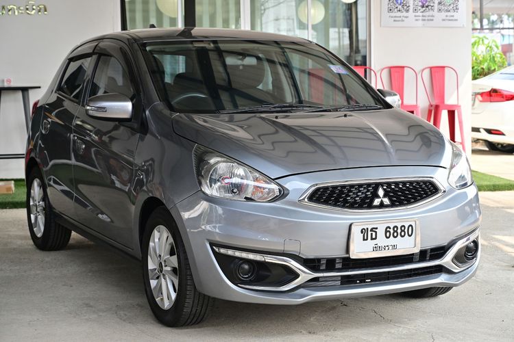 Mitsubishi Mirage 2018 1.2 GLX Sedan เบนซิน ไม่ติดแก๊ส เกียร์อัตโนมัติ เทา รูปที่ 3