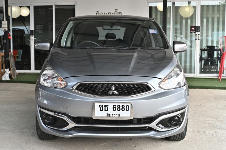 Mitsubishi Mirage 2018 1.2 GLX Sedan เบนซิน ไม่ติดแก๊ส เกียร์อัตโนมัติ เทา รูปที่ 2