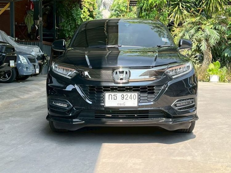 Honda HR-V 2019 1.8 RS Utility-car เบนซิน ไม่ติดแก๊ส เกียร์อัตโนมัติ ดำ รูปที่ 2