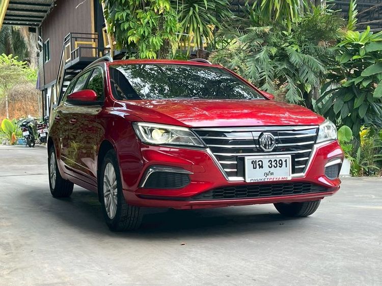 MG EP 2022 EV Plus Utility-car ไฟฟ้า ไม่ติดแก๊ส เกียร์อัตโนมัติ แดง รูปที่ 3