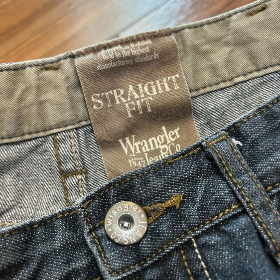 👖★ กางเกงยีนส์ Wrangler Jeans Co. ★ ของแท้ ทรง Straight Fit รุ่นไลน์พรีเมียมเดนิม รูปที่ 4