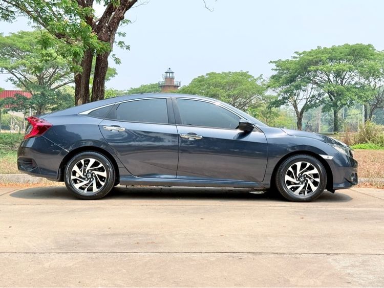 Honda Civic 2017 1.8 EL i-VTEC Sedan เบนซิน เกียร์อัตโนมัติ เทา รูปที่ 3