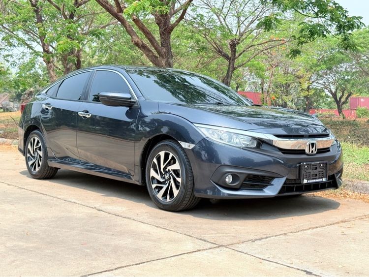 Honda Civic 2017 1.8 EL i-VTEC Sedan เบนซิน เกียร์อัตโนมัติ เทา รูปที่ 2