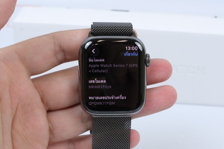 Apple Watch Series 7 Stainless Steel 45mm GPS+Cellular  รูปที่ 3