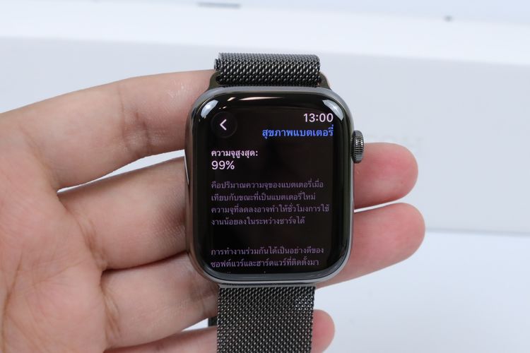 Apple Watch Series 7 Stainless Steel 45mm GPS+Cellular  รูปที่ 2