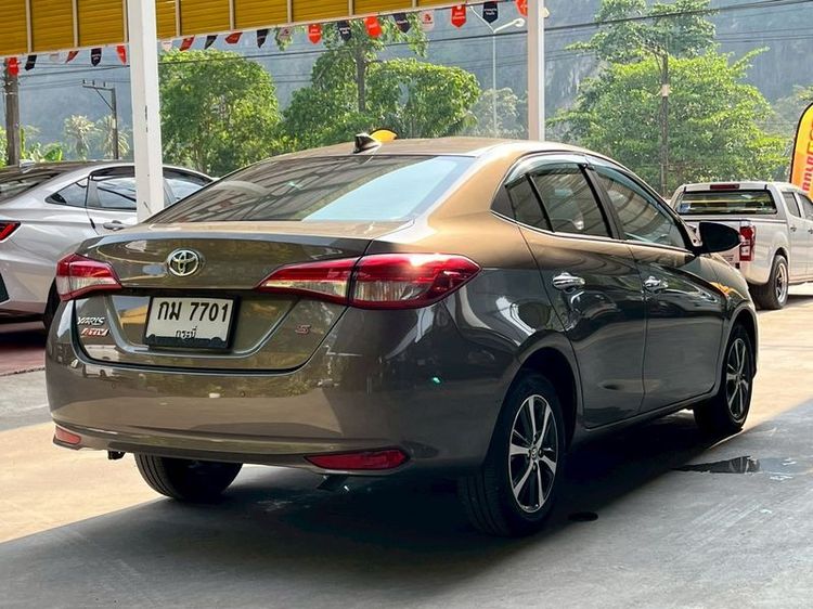 Toyota Yaris ATIV 2019 1.2 S Sedan เบนซิน ไม่ติดแก๊ส เกียร์อัตโนมัติ น้ำตาล รูปที่ 4