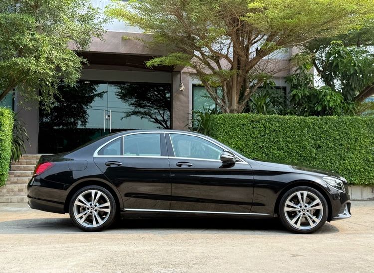 Mercedes-Benz C-Class 2019 C220 Sedan ดีเซล ไม่ติดแก๊ส เกียร์อัตโนมัติ ดำ รูปที่ 2
